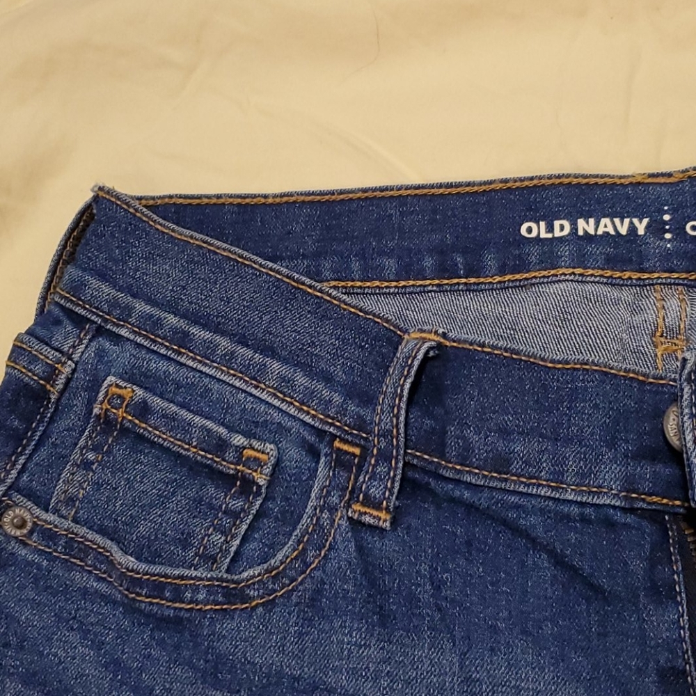 Old Navy curvy Jean shorts.